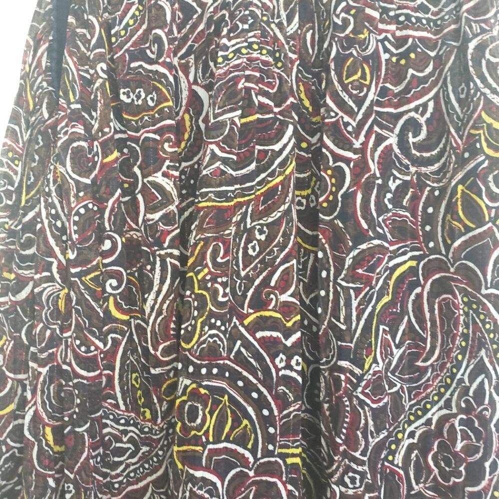 Moon River Paisley Tank Top Blouse Size S - Picture 4 of 11